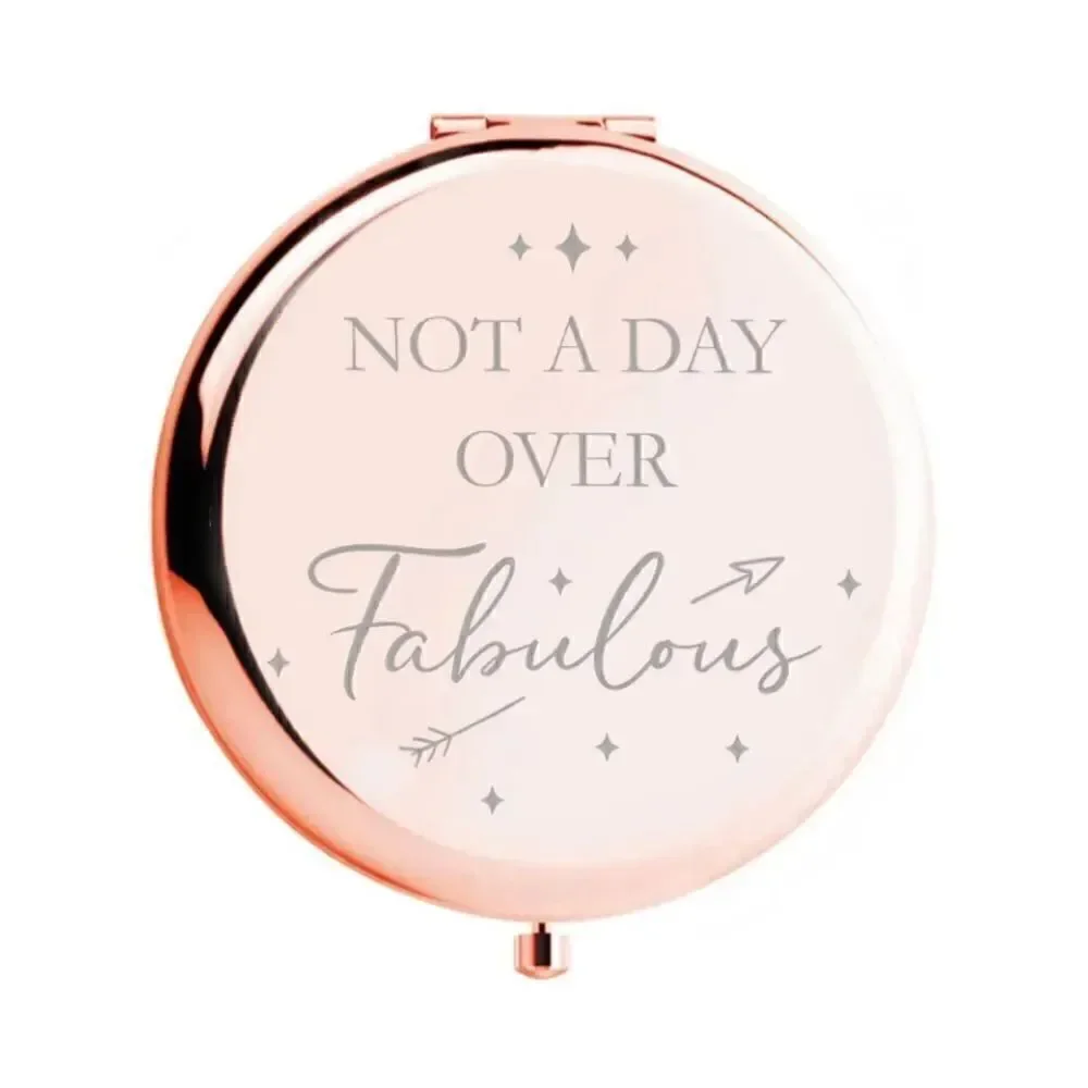 New! Charvoria Not A Day Over Fabulous Rose Gold Compact